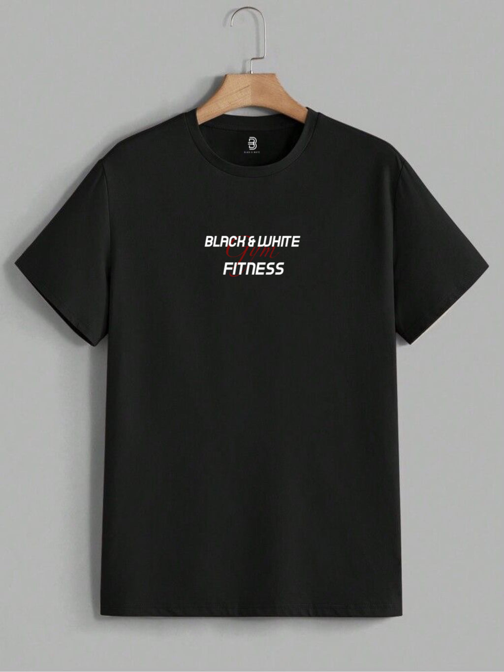 BLACK & WHITE T SHIRT