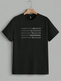 BLACK & WHITE T SHIRT