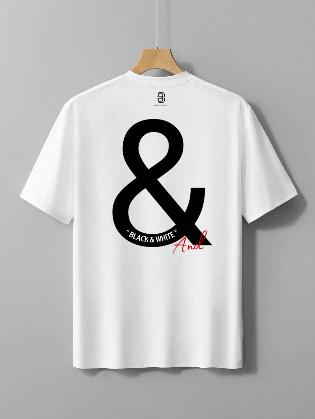 BLACK & WHITE T SHIRT