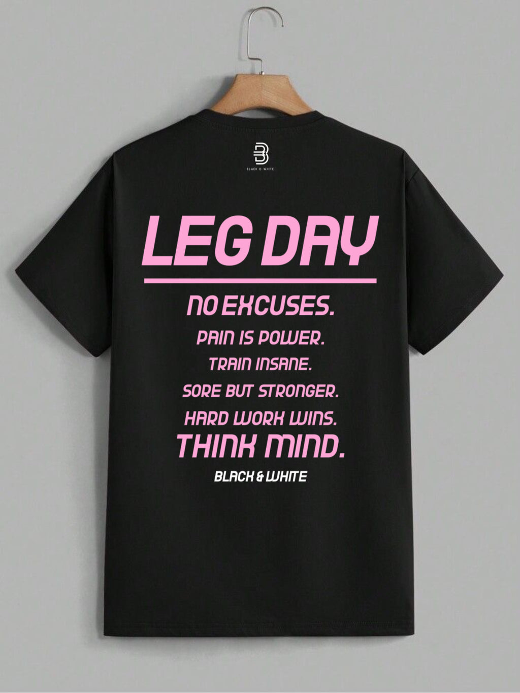BLACK & WHITE T SHIRT