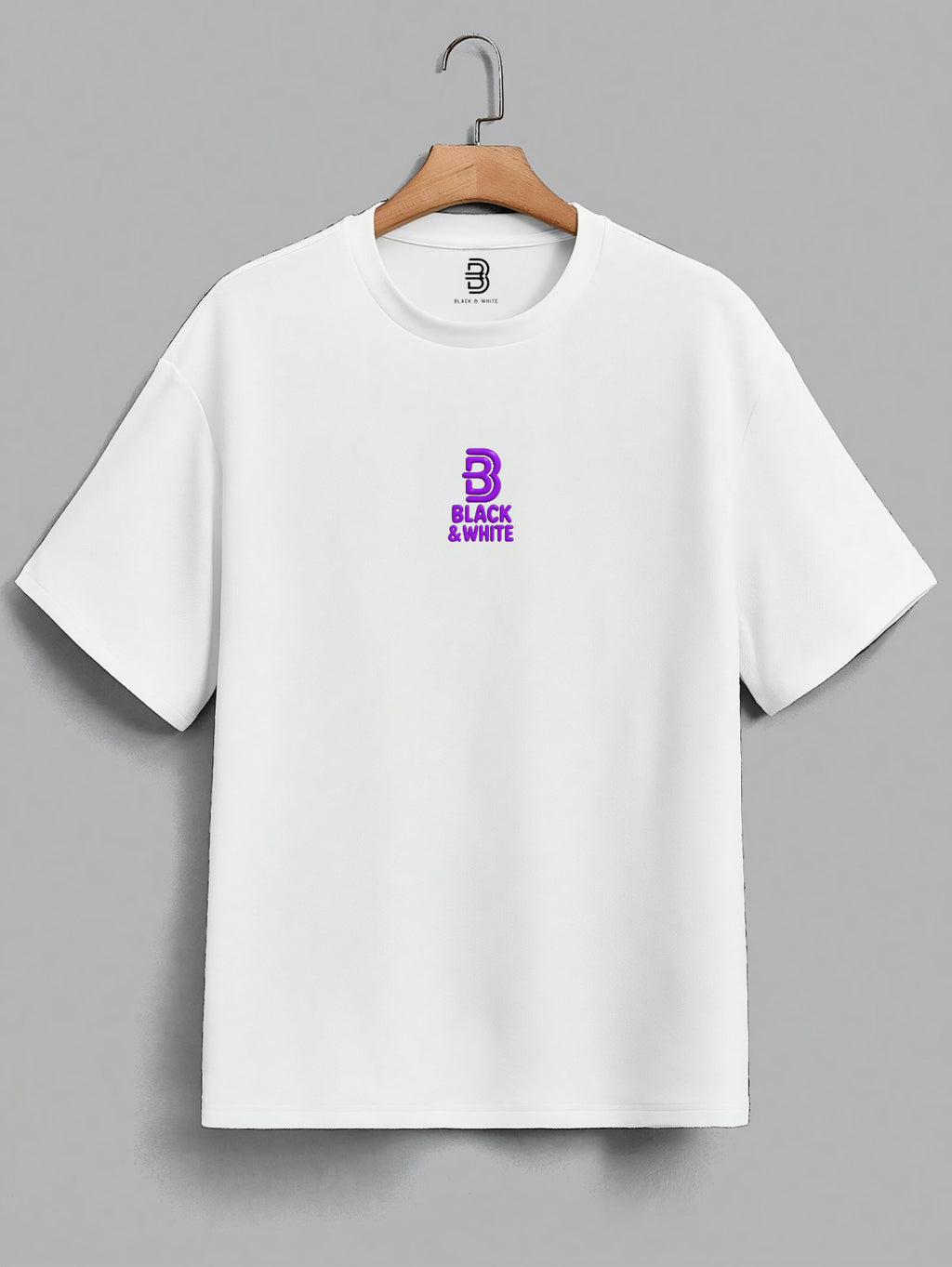BLACK & WHITE T SHIRT