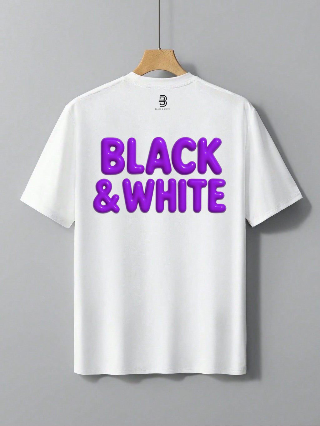 BLACK & WHITE T SHIRT